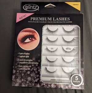 Glitz Glamorous Chic Eyelashes Set Of 5